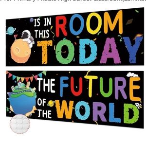 Classroom Banner Decor 13.5"x39"